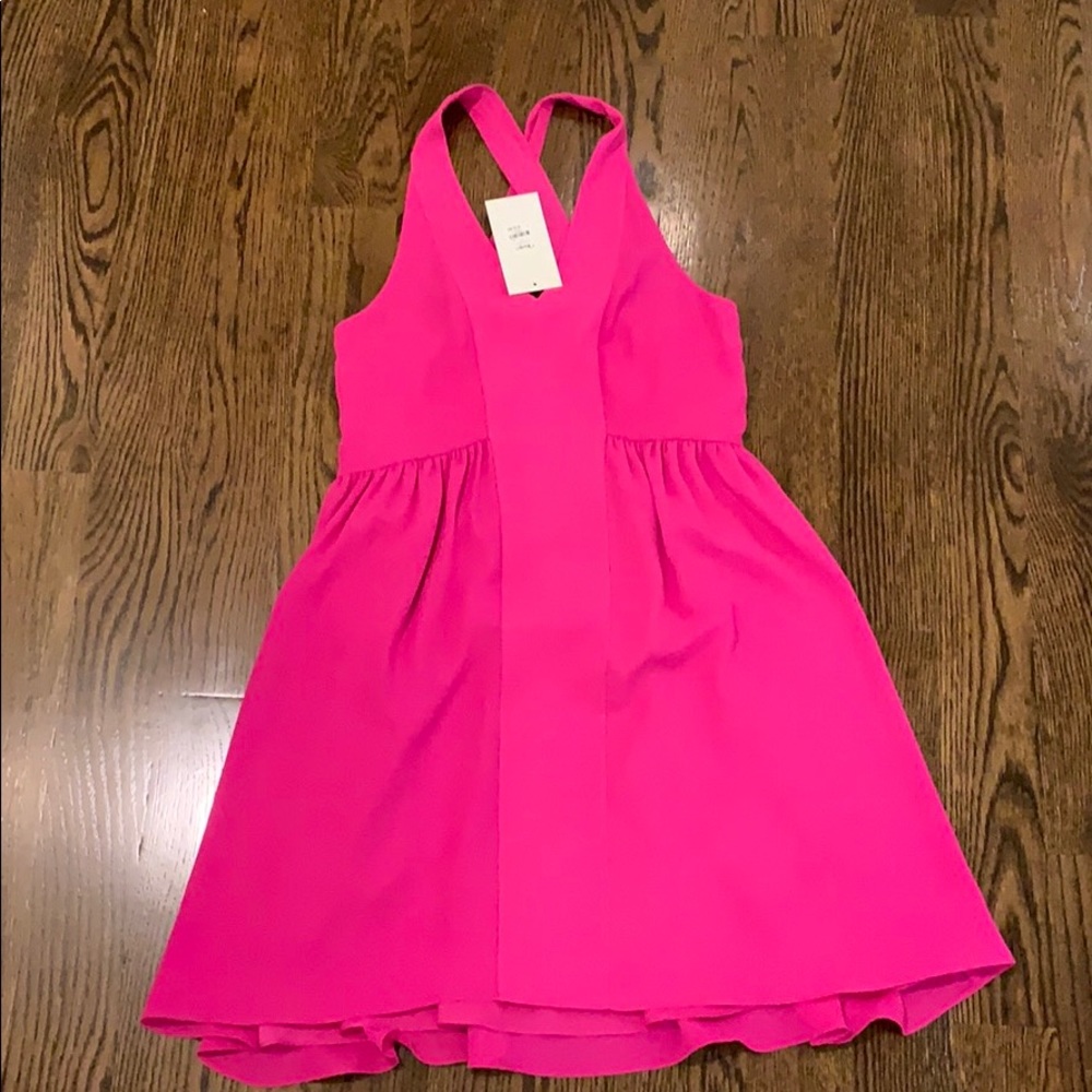 Crosby hot pink dress